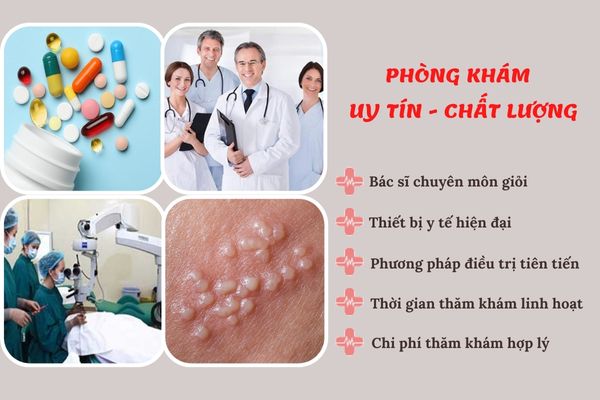 Phòng khám điều trị mụn rộp sinh dục uy tín, chất lượng