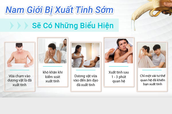 Dấu hiệu xuất tinh sớm nam giới cần chủ động khám chữa bệnh ngay