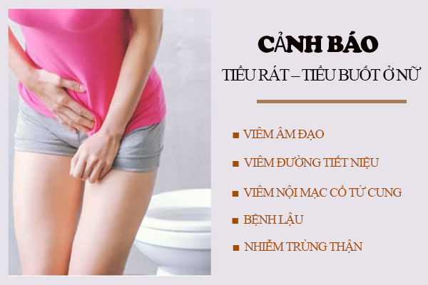 Cảnh báo tiểu rát – tiểu buốt ở nữ giới