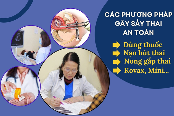 Các phương pháp gây sảy thai an toàn chị em nên biết