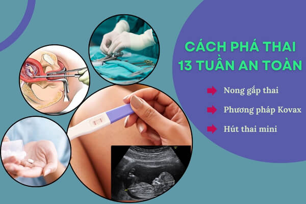 Phương pháp phá thai 13 tuần an toàn